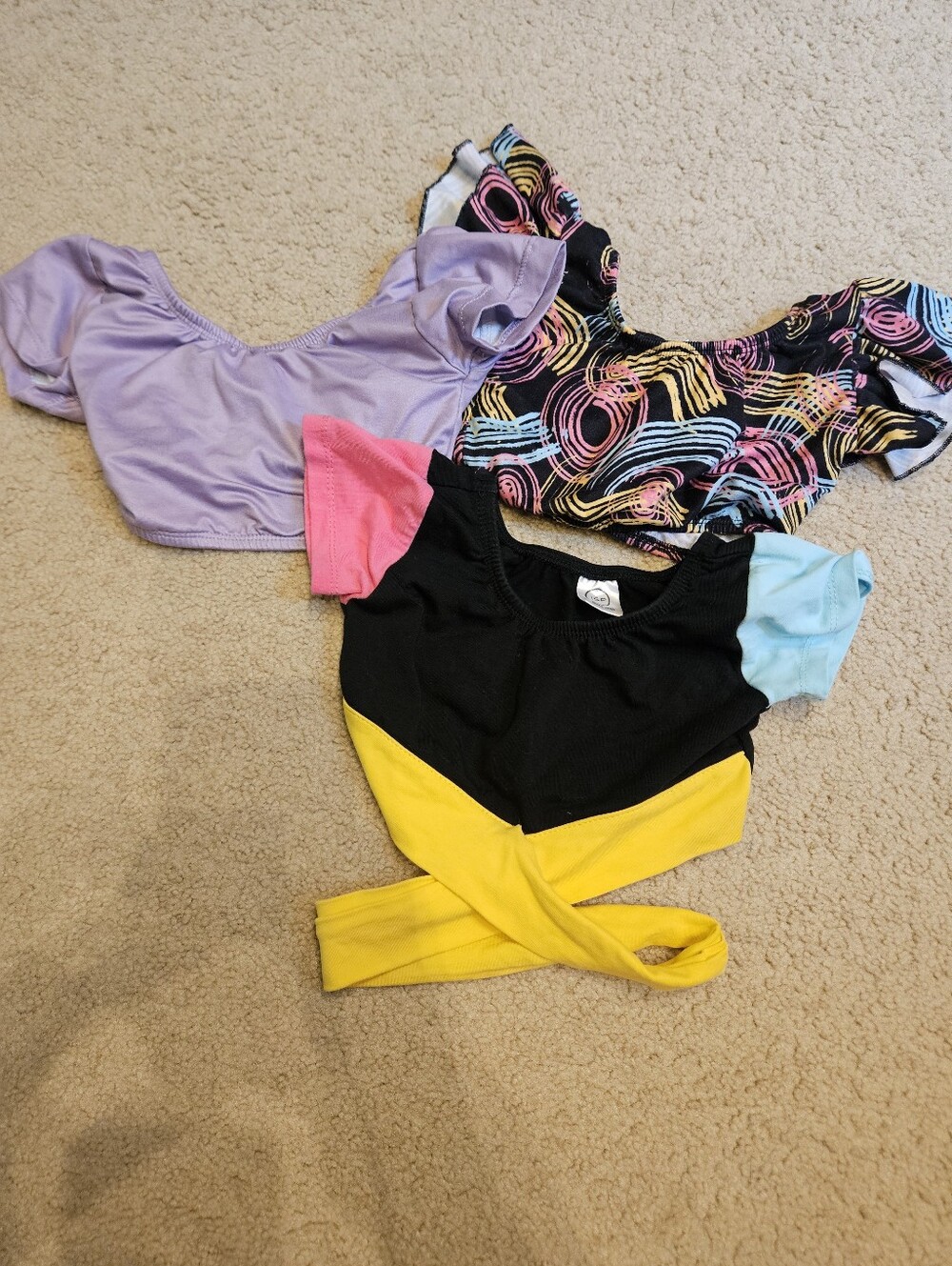 Girls ISP Dance Crop Tops